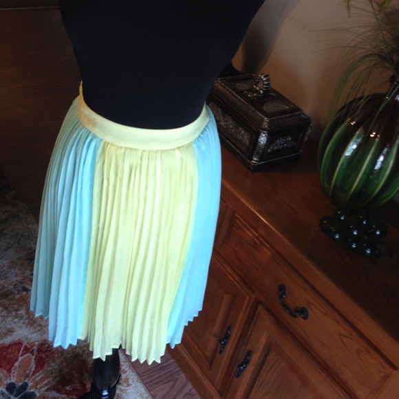Pleated spring skirt by Emmelee from Francesca's Collection - Picture 3 of 8
